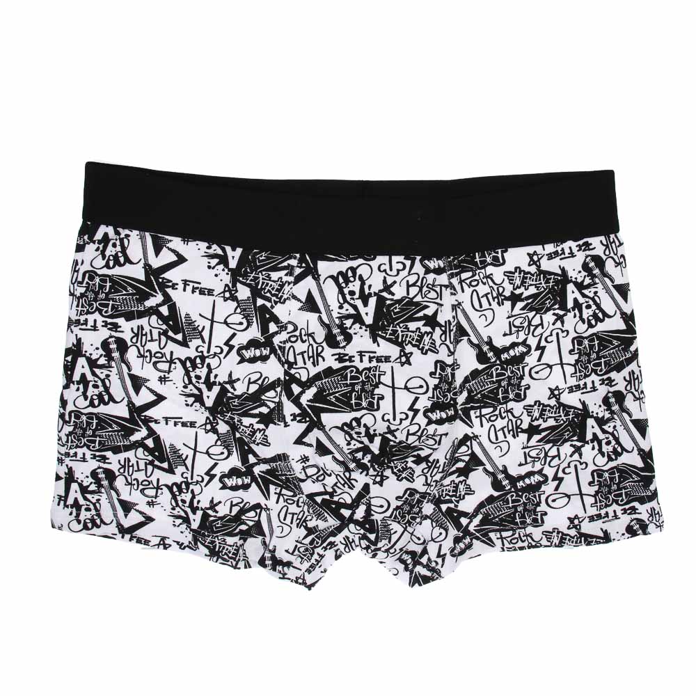 GALANTE Трусы-боксеры мужские с рисунком, р.52, 95% хлопок, 5% спандекс, разноцветные, НБ25-1 - #1