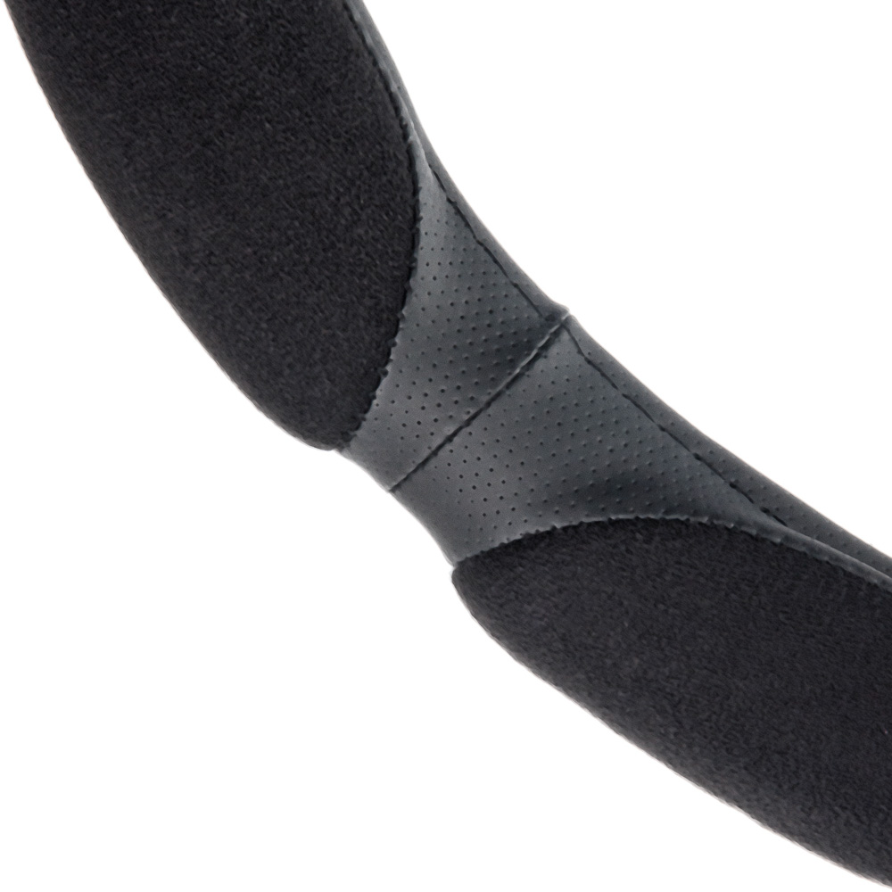 ЕРМАК Оплетка руля, спонж, 6 подушек, черный, разм. (M) - #3