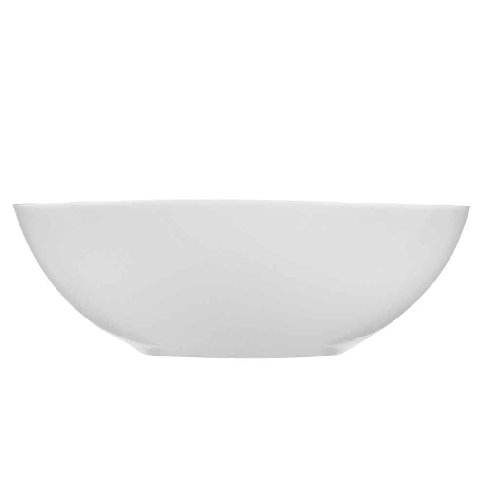 MILLIMI Маки Салатник, опаловое стекло, 770мл, 19х6см, квадратная форма - #4