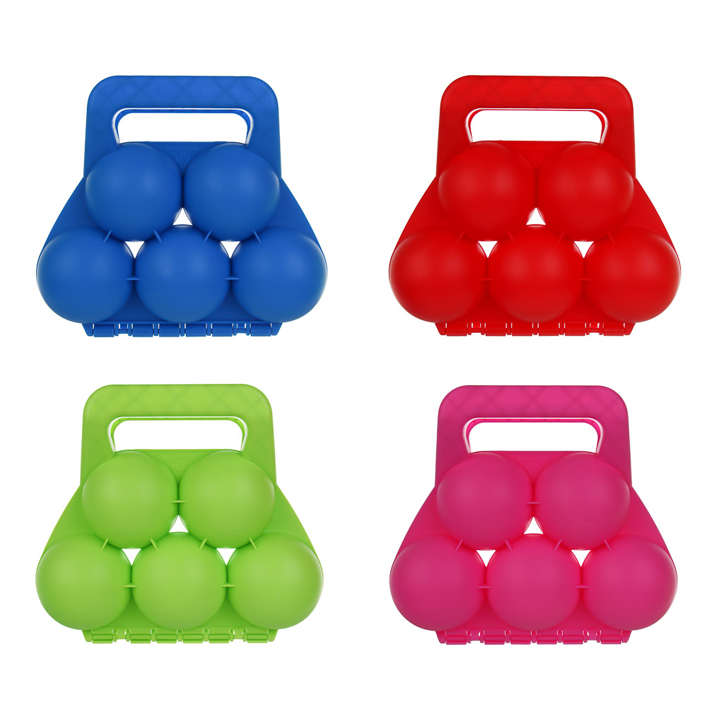 ИГРОЛЕНД Снежкостроитель на 5 снежков, 16x18x6см, PP, 5 цвет - #1