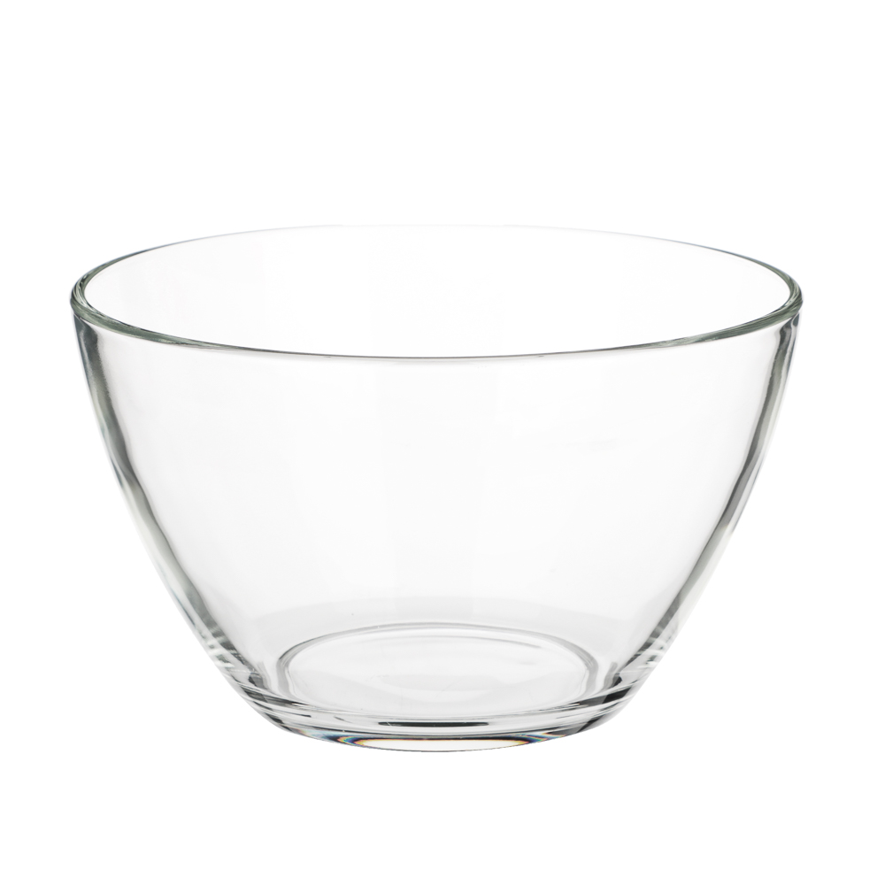 Салатник "Гладкий", 19 см, стекло - #1
