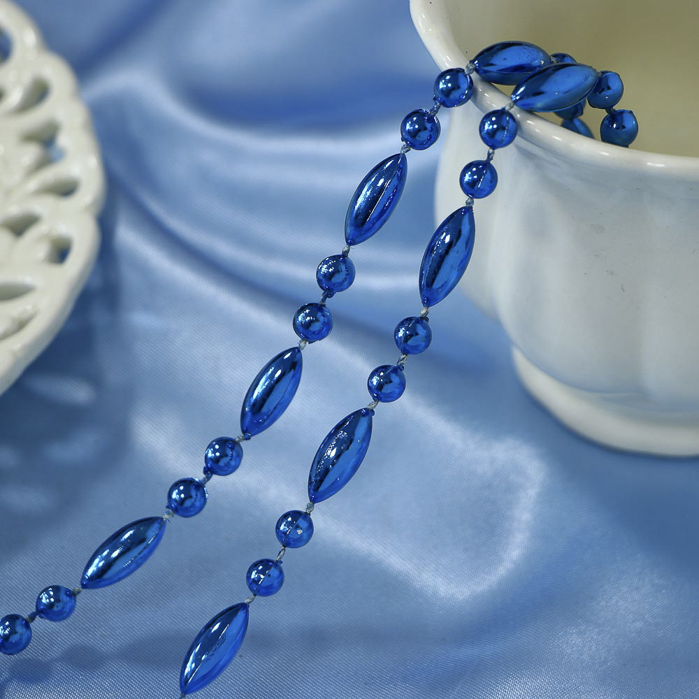 СНОУ БУМ Бусы декоративные 1x400 см, туба, 6 цветов,26-749 - #9