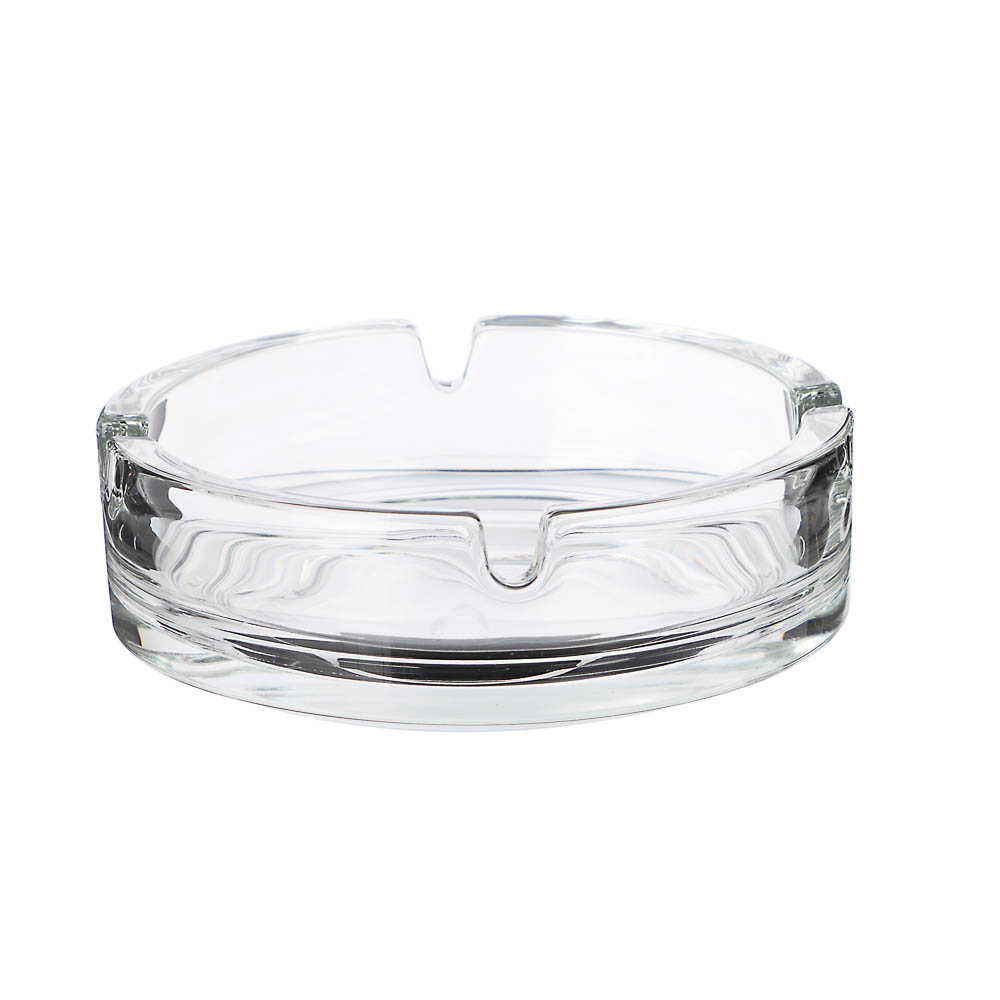 ОСЗ Пепельница круглая D-10,6см H-3,4см, стекло - #1