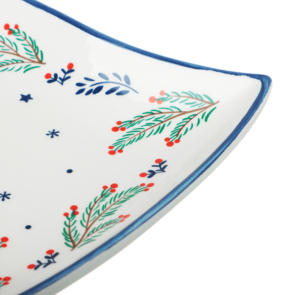 MILLIMI Нордик Блюдо в форме колокольчика, 20х15х2,5см, керамика - #3