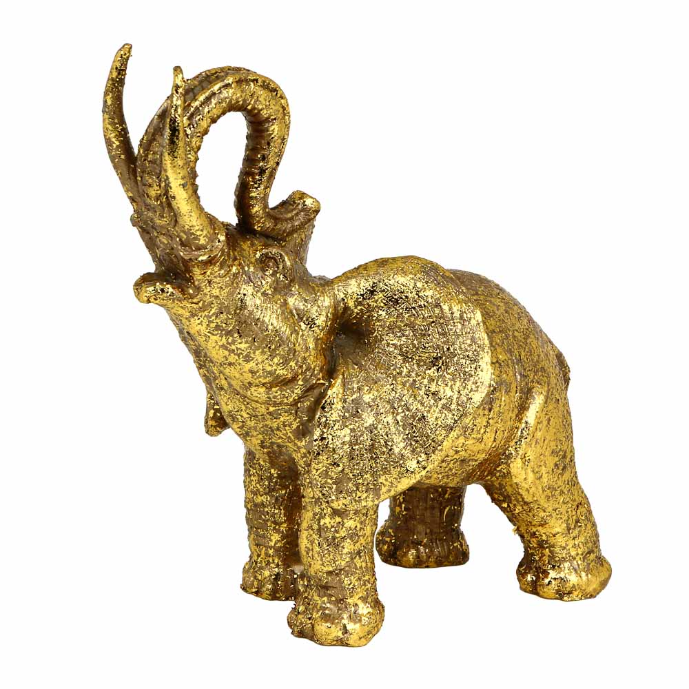 Статуэтка в виде слона, 15x9x15 см, полистоун - #1