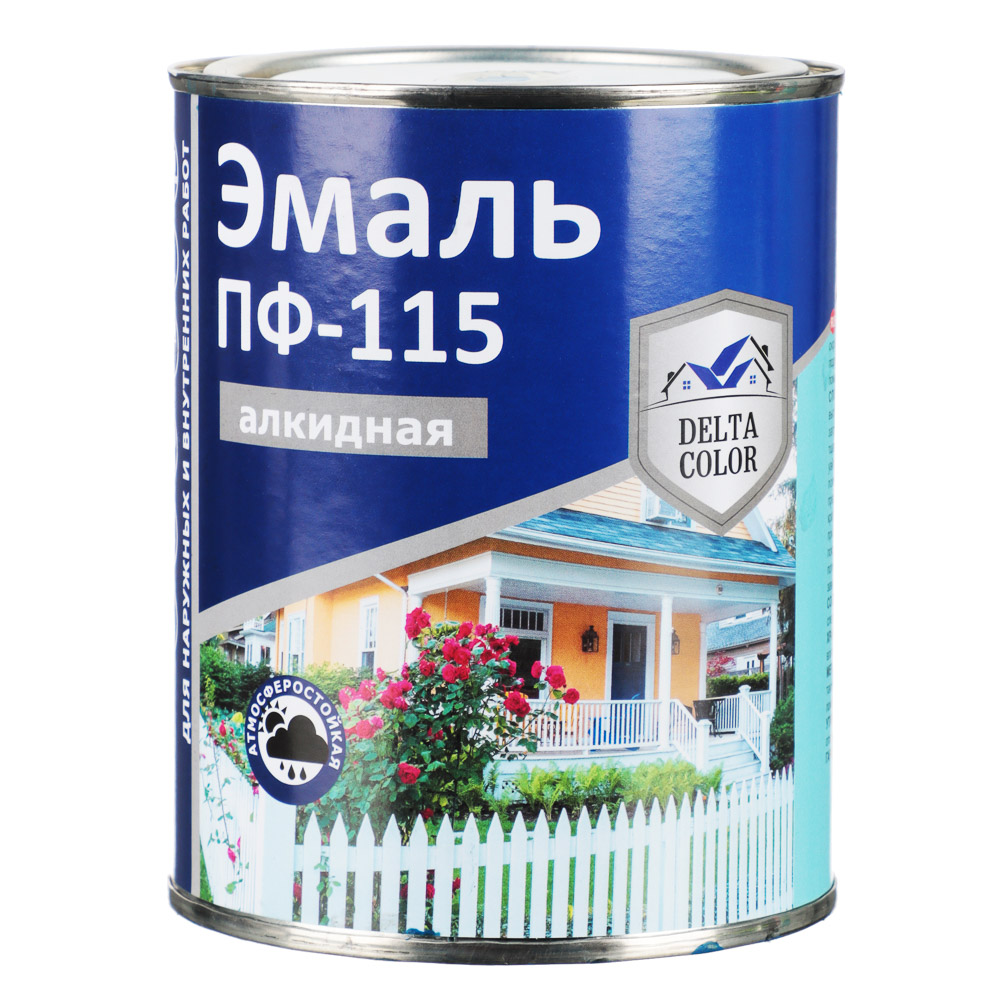 DELTA COLOR Эмаль ПФ-115 Шоколад - #1