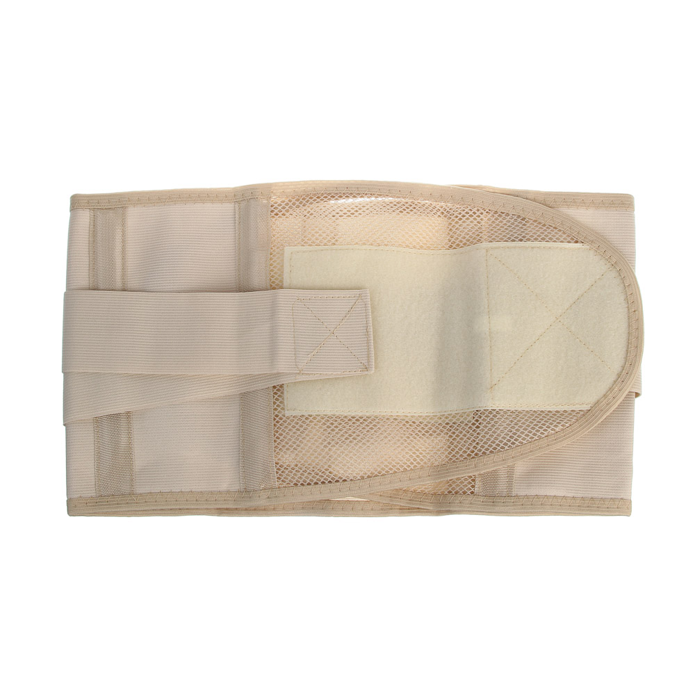 Пояс для спины поддерживающий тм BY SPORT, 4 пластины, 19см, ПЭ 63%, SBR 33%, ПВХ 4% (M; L; XL) - #1