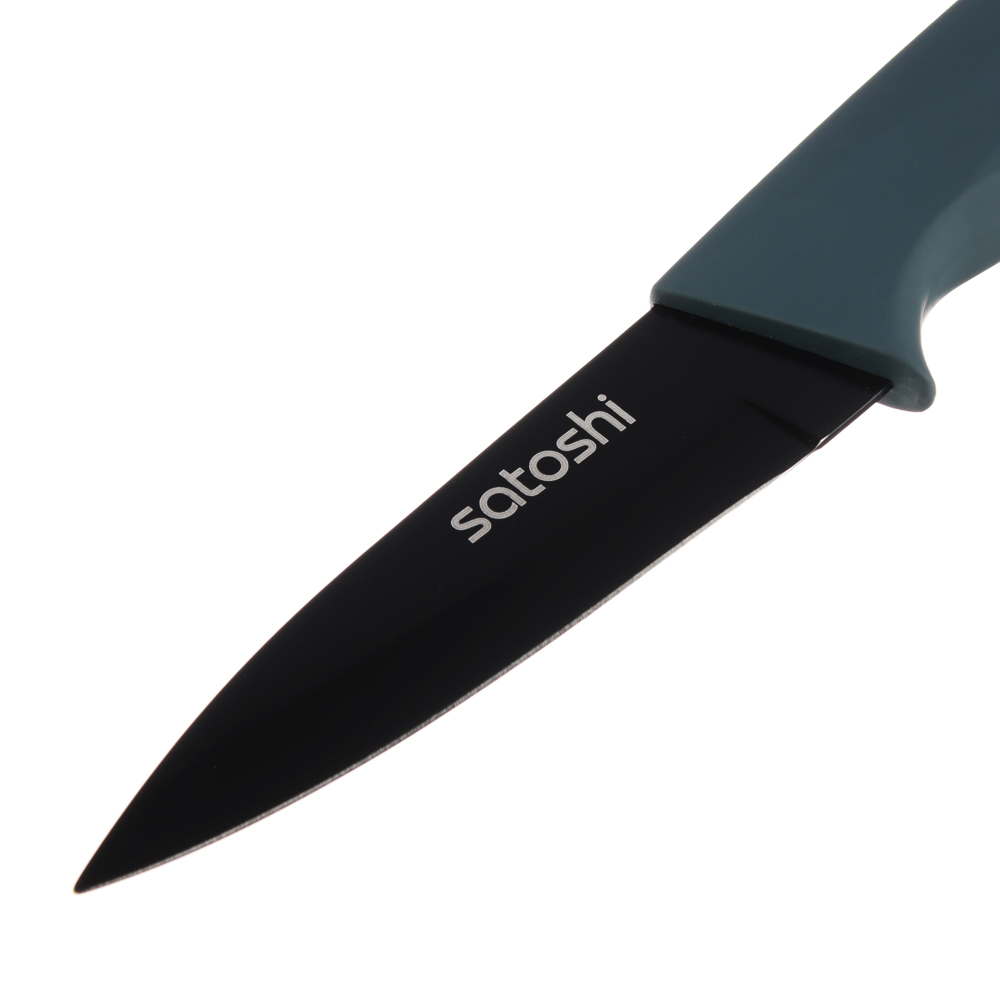 SATOSHI Орис Нож для овощей, 9см, нерж.сталь с антиналипающим покрытием, софт-тач - #2