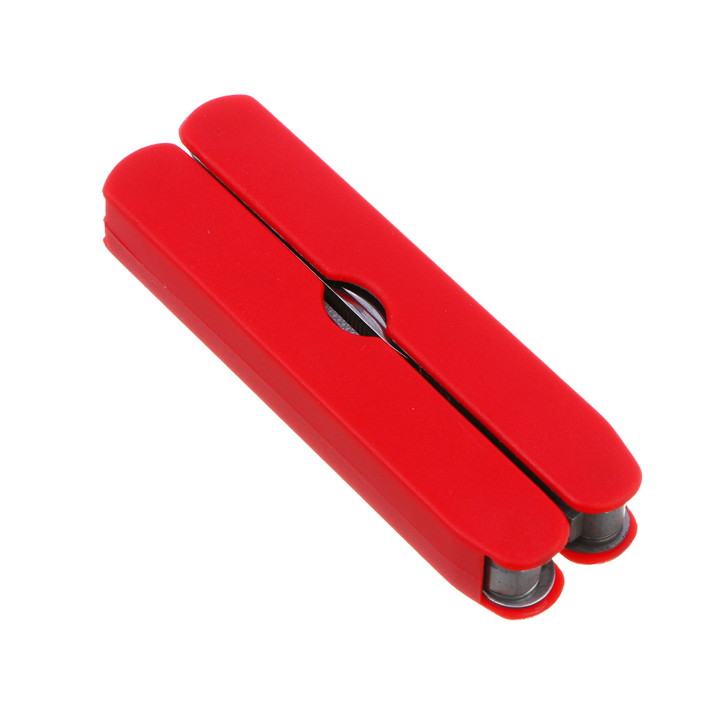 Мультитул многофункциональный тм ЕРМАК, 11 функций, нержавеющая сталь, 10 см, красн. - #6