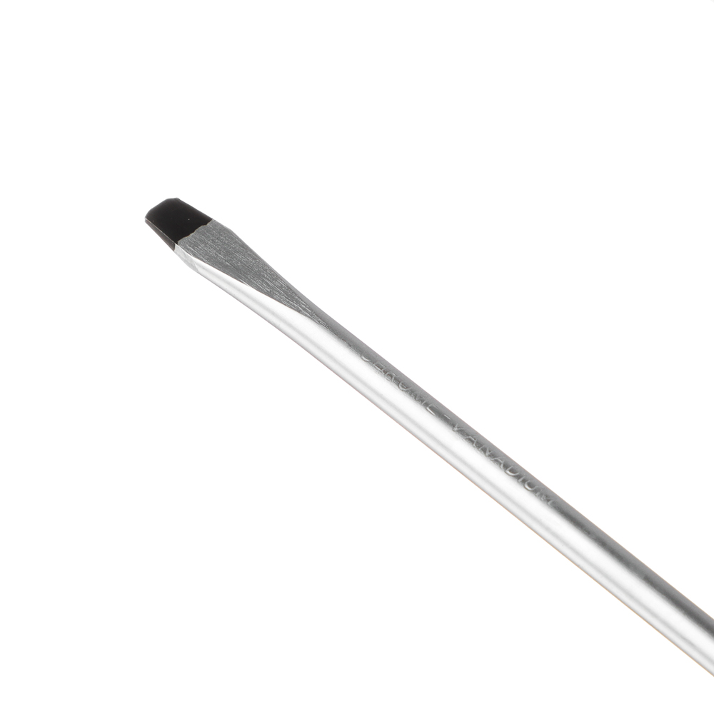 ЕРМАК Отвертка с прорезиненной ручкой SL 5 х100мм, намагниченный шлиц - #4