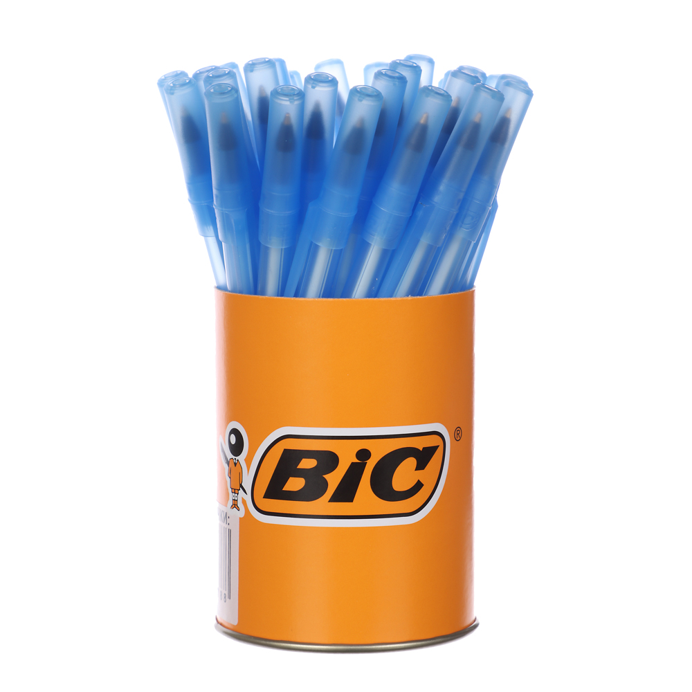 BIC Ручка шариковая синяя "Раунд Стик", 0,32мм, пластик, 512906, 934598 - #5