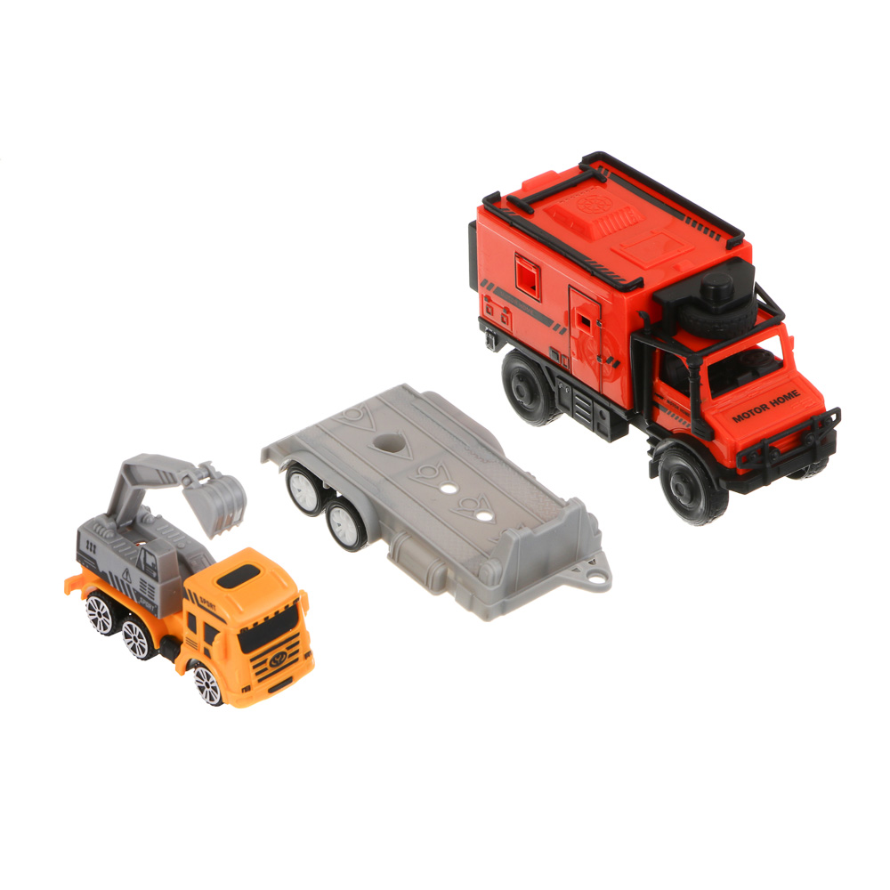 ИГРОЛЕНД Машина-перевозчик "Специальные службы", инерция, PP, 24,7х7х9 см, 4 дизайна - #6