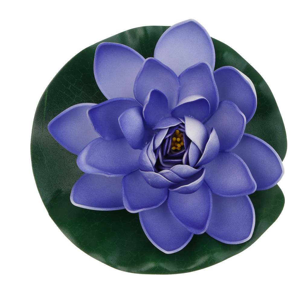 Кувшинка декоративная для пруда тм INBLOOM, d13 см, ПВХ - #3