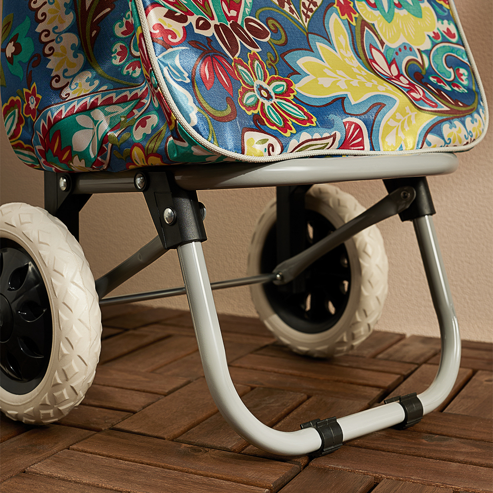 VETTA Тележка + сумка, до 30кг, 36x26x95см, 32л, 600D полиэстер, колеса ЭВА d16см - #11