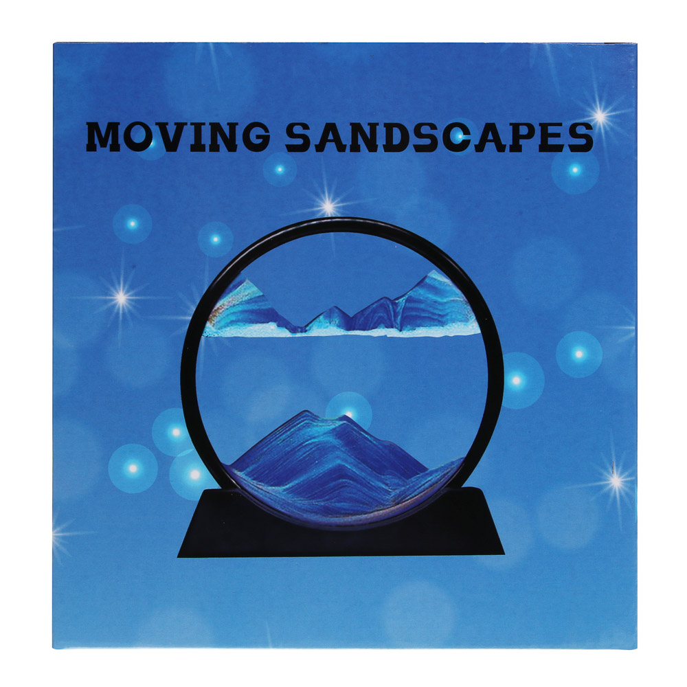 Картина 3d тм LADECOR "Зыбучий песок", высота 16 см, пластик, стекло, песок, 2 вида - #7