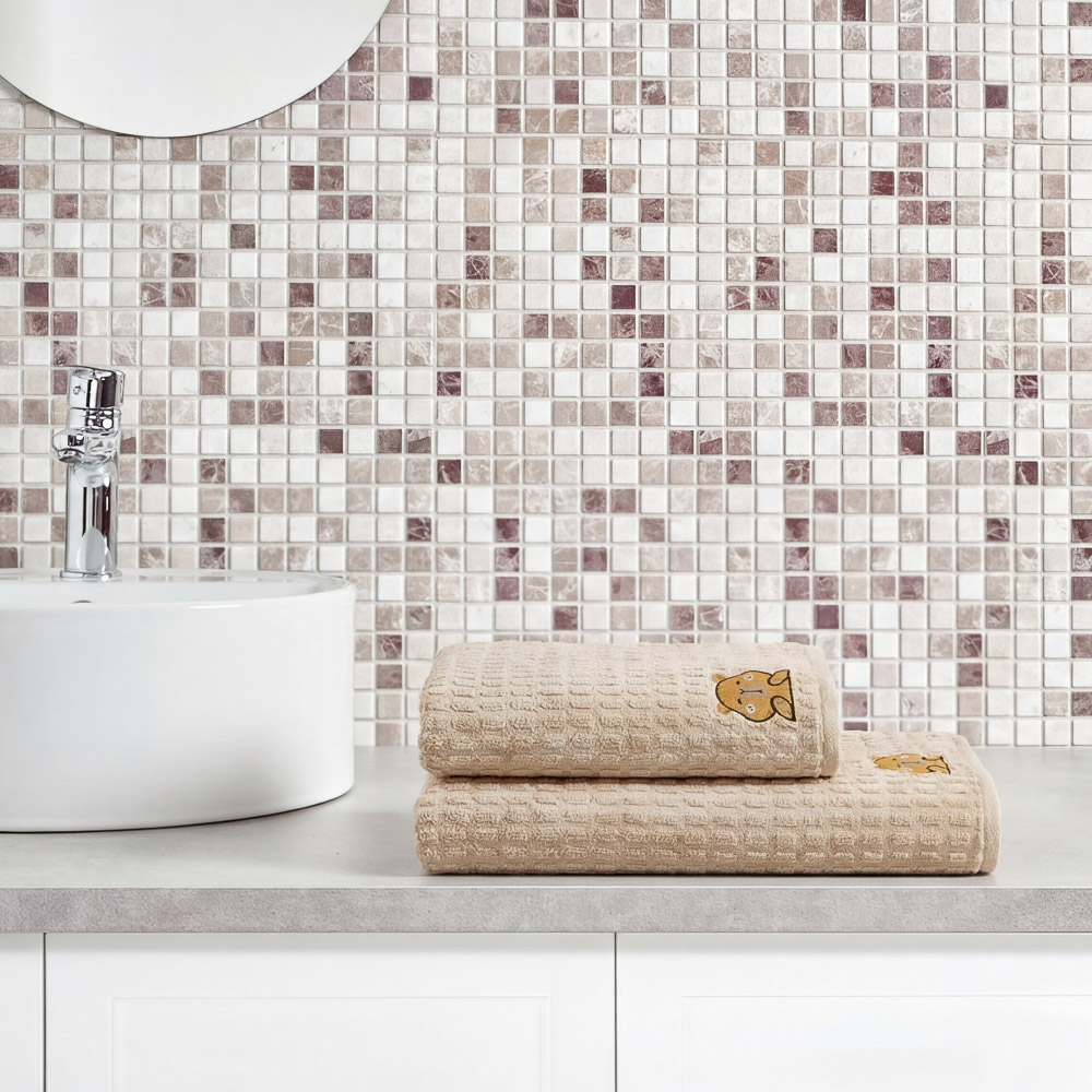 PROVANCE Капибары Полотенце супервпитывающее, 35х75см, 80% полиэстер, 20% полиамид, 280гр/м, 4 цв. - #10