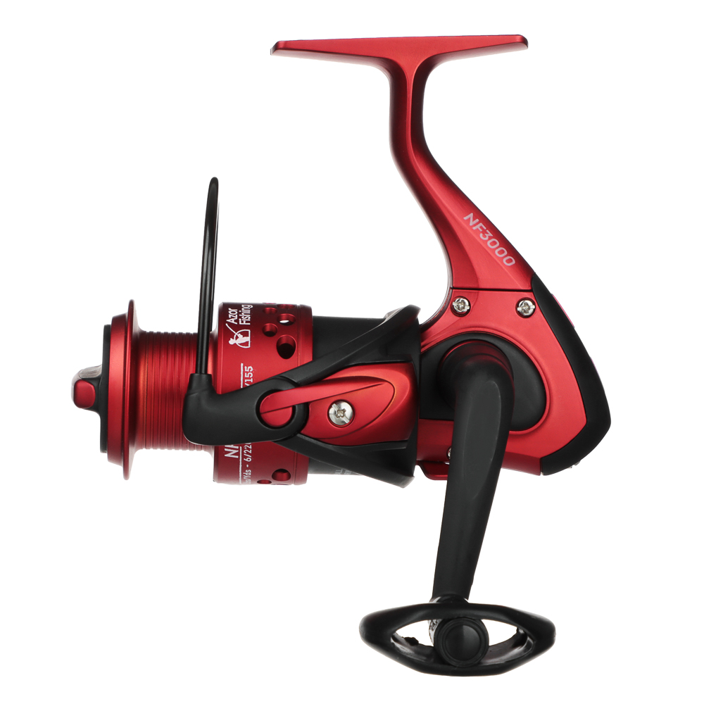 Катушка c передним фрикционом "Knight" NF-3000 тм AZOR FISHING, пластмассовая шпуля, 1bb - #3