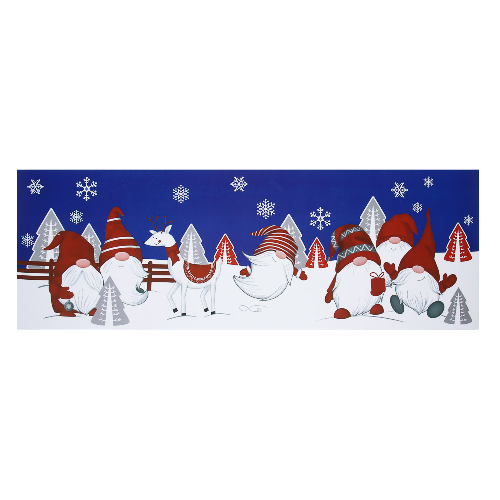 СНОУ БУМ Наклейка декоративная, 21x59,5 см, ПВХ, 4 дизайна - #2