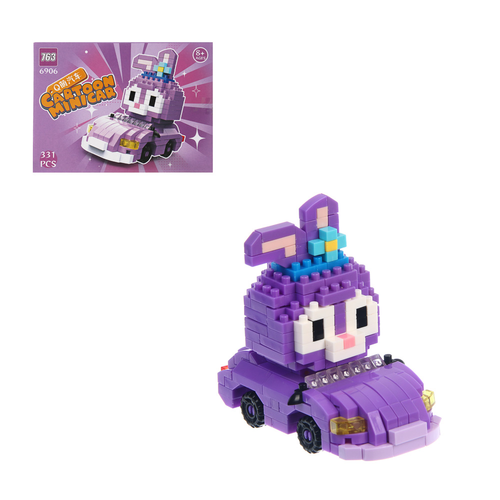 ИГРОЛЕНД Конструктор "Мультяшинки", 16,5х4,8х12 см, ABS, 6 видов - #1