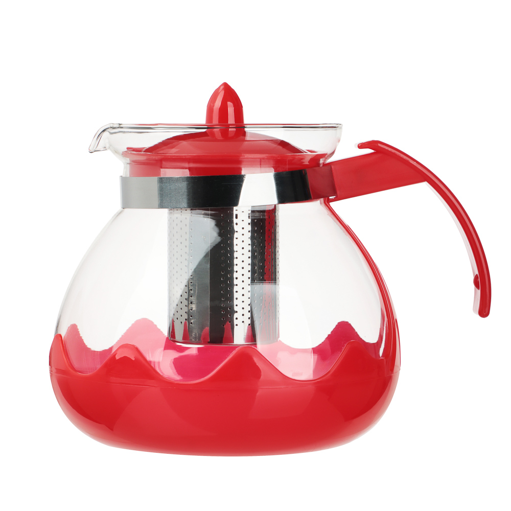 VETTA Классик Чайник заварочный 1,5л, стекло, нерж.сталь - #2
