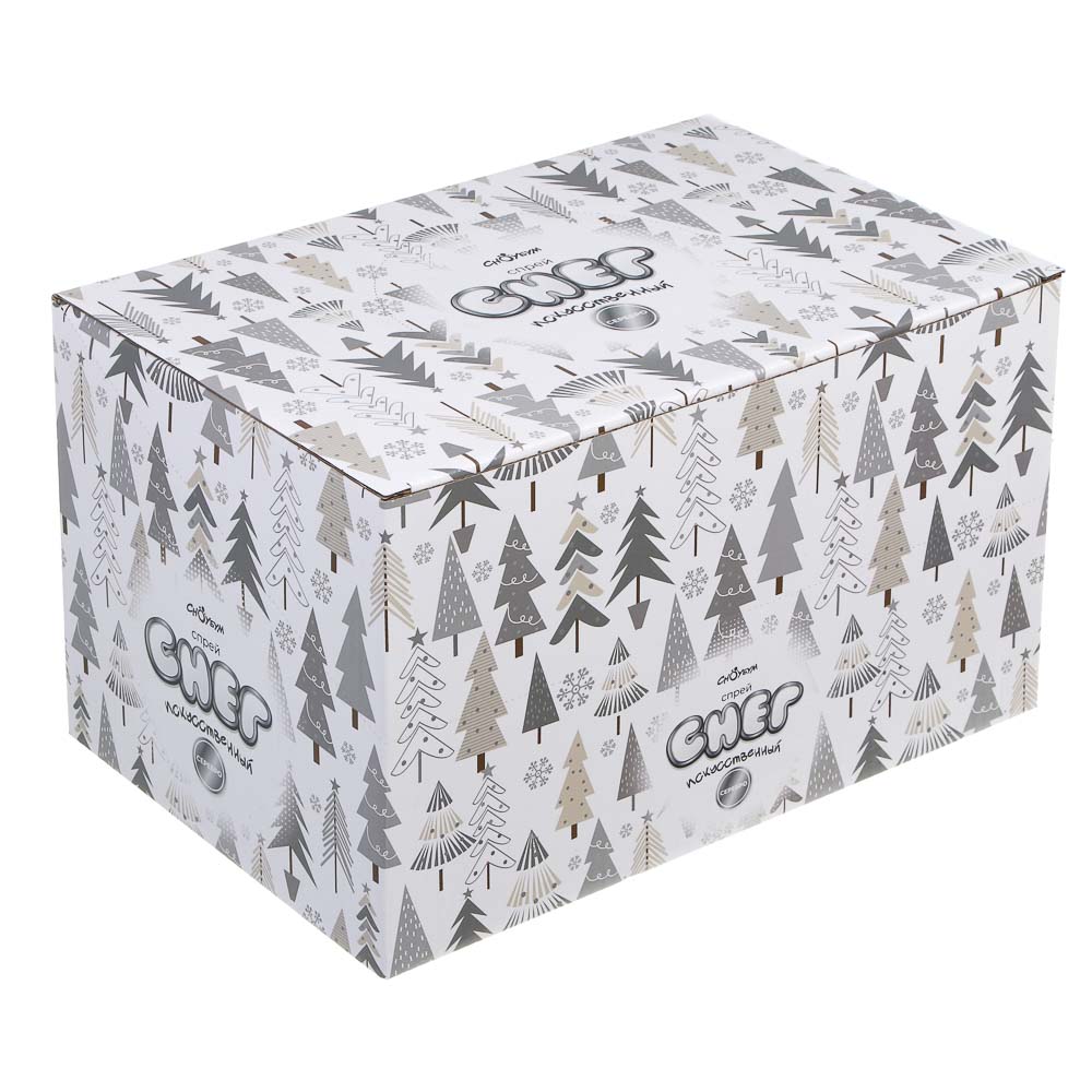 СНОУ БУМ Снег искусственный, спрей, серебро, масса нетто 45 г. - #3