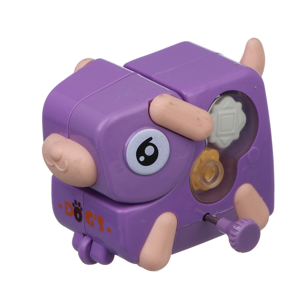 ИГРОЛЕНД Игрушка для малышей в виде животных "Питомцы" заводная, ABS, 8х10х6см, 4 дизайна - #4