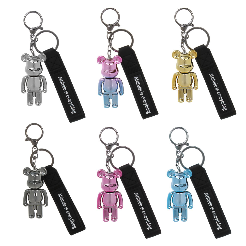 Подвеска брелок с шармом тм ЮL, пластик, полиэстер, металл, 6,5 см, 6 цветов, #5 - #1