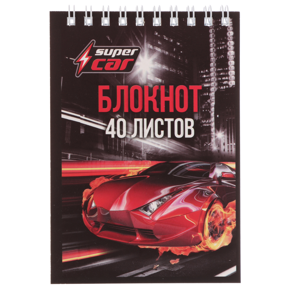 ClipStudio Блокнот А6, 40 листов, офсет, обложка картон, спираль, в клетку - #2