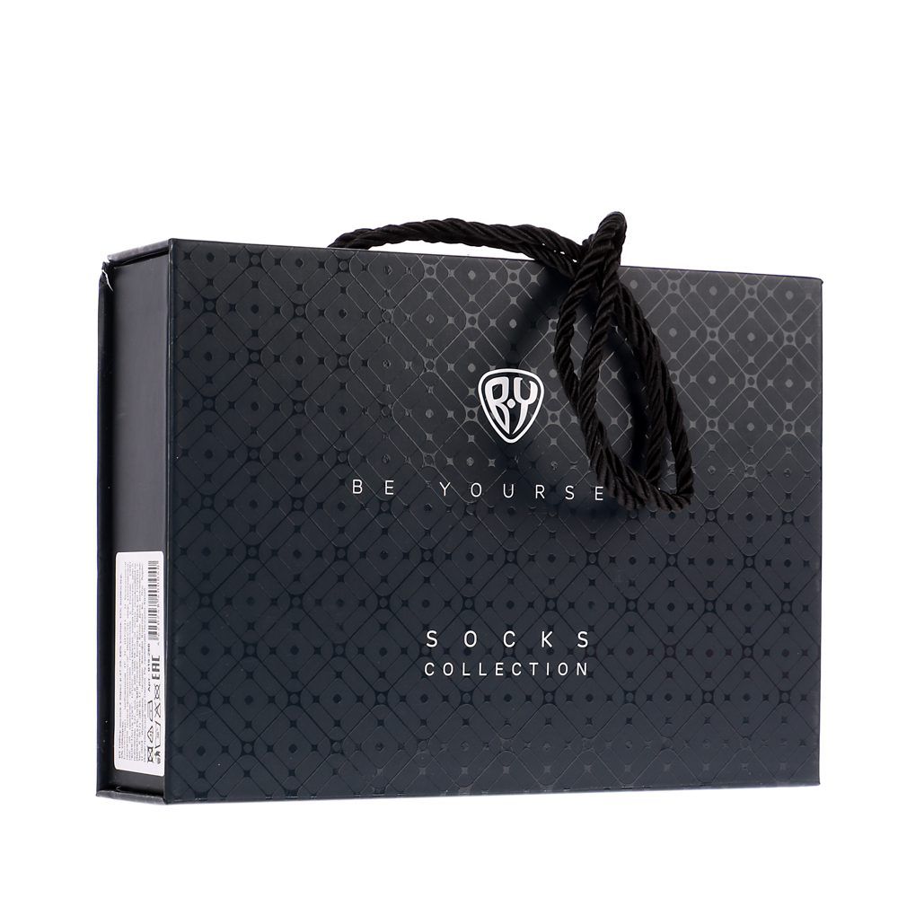 BY Набор носков 4 пары, р.27-29, 80% хлопок, 15% полиэстер, 5% спандекс, цвета в ас-те - #6