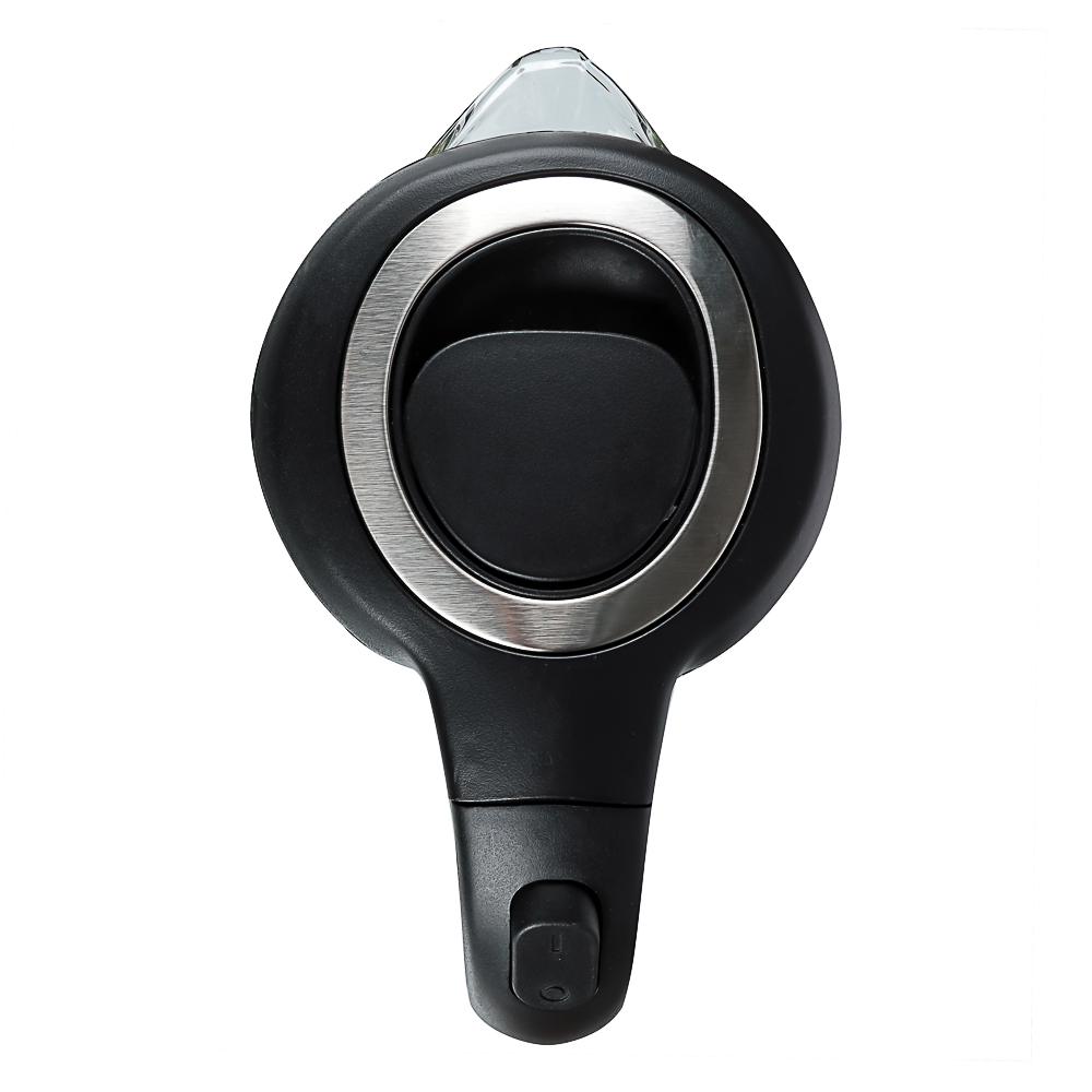 LEBEN Чайник электрический 1,8л стекло, черный - #10