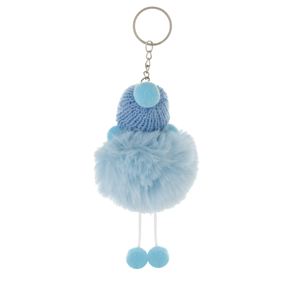 Подвеска мягкая "Куклёныш", полиэстер, иск. мех, PVC, металл, тм ИГРОЛЕНД, 1811-50 - #4