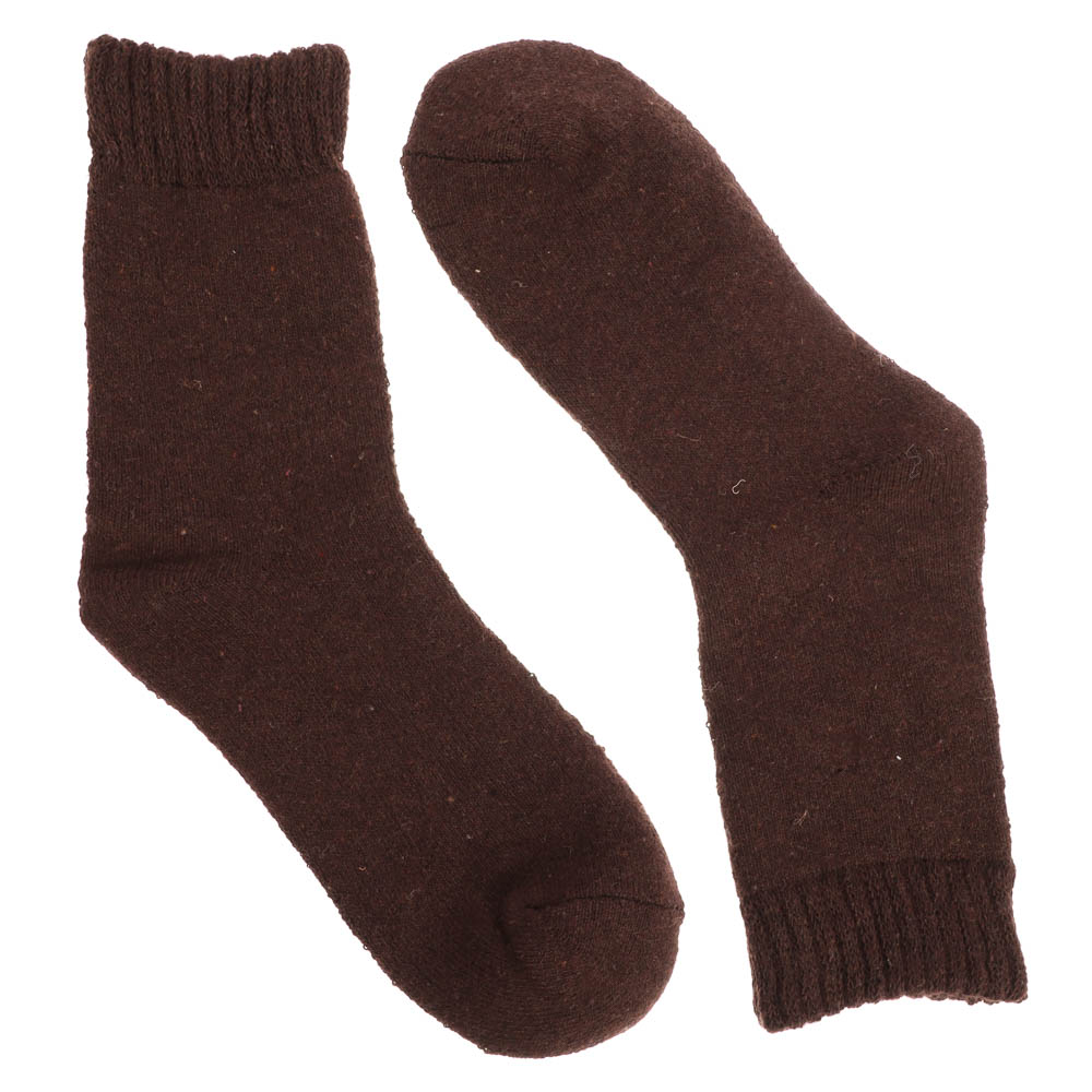 Носки женские махровые "полушерсть", 65% полушерсть, 15% акрил, 10% спандекс, 10% эластан, р. 36-39 - #3