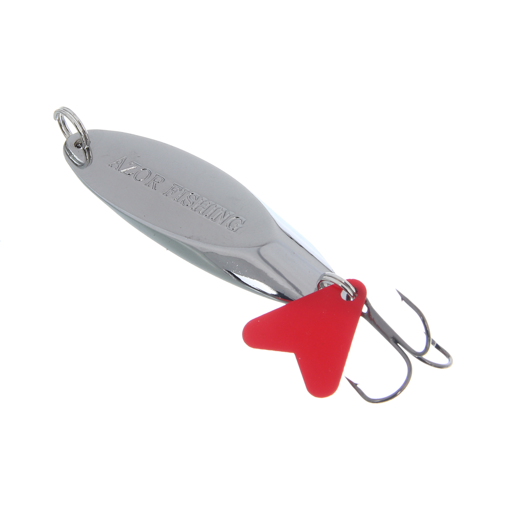 Блесна колеблющаяся тм AZOR FISHING, тип Кастмастер, цвет серебро, 7,10,14,18,21,25гр, 6 видов - #4