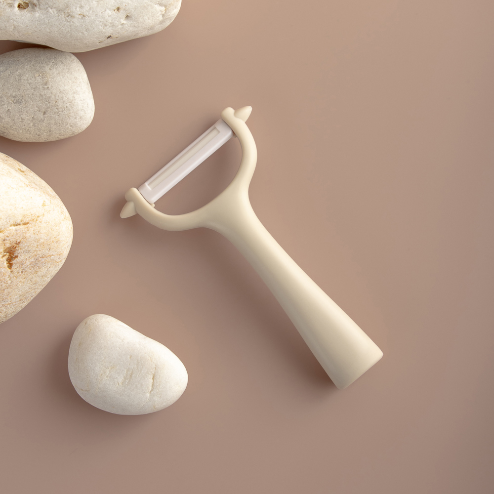 SATOSHI Фудзи Овощечистка, керамическое горизонтальное лезвие - #5