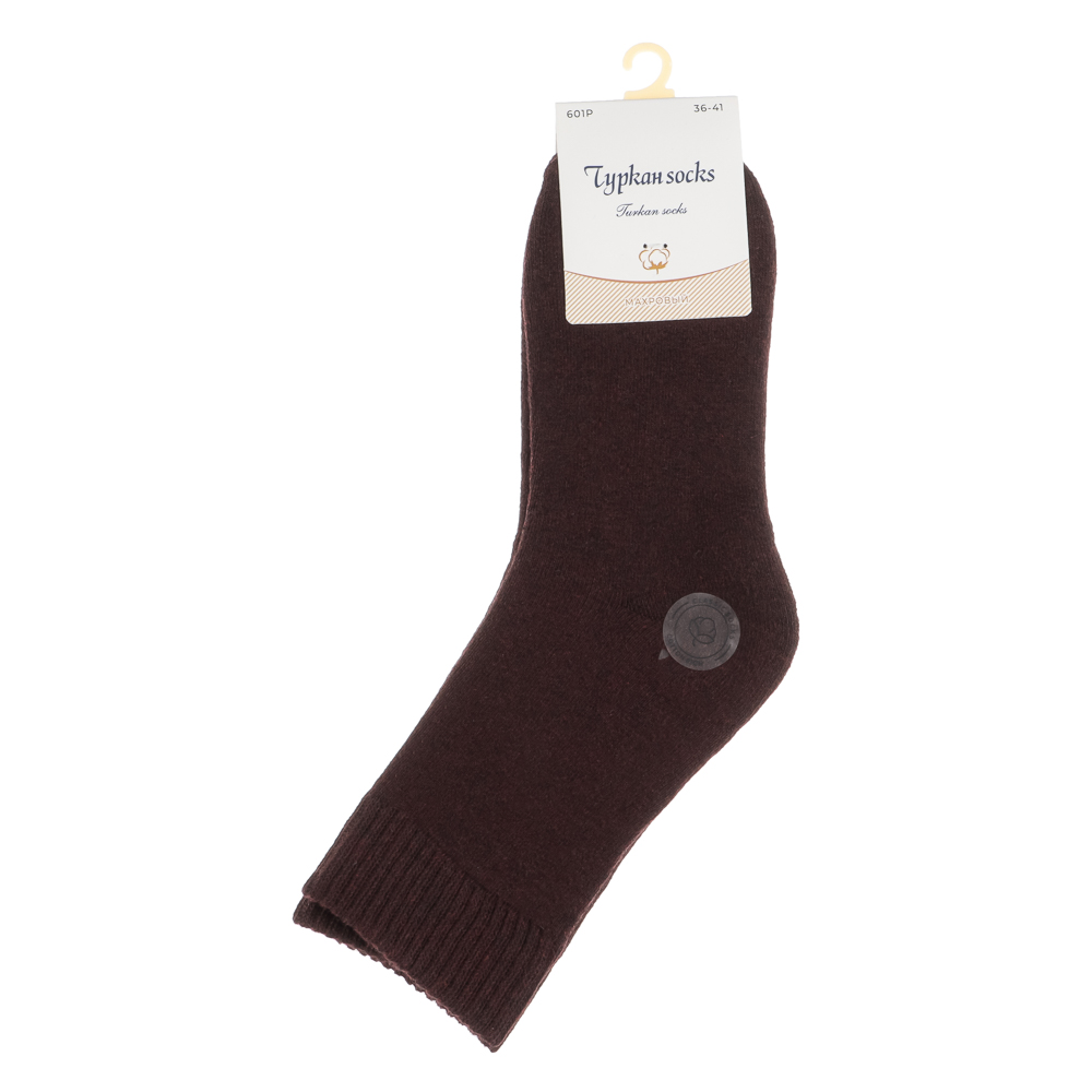 Носки женские махровые тм TURKAN, р.36-41, цвета в ас-те, #RY601P - #5