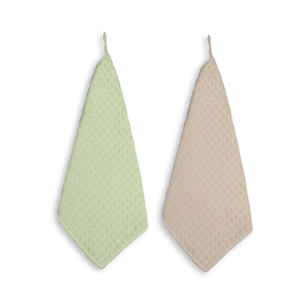 PROVANCE Мосс Полотенце кухонное вафельное, 40х60см, 100% хлопок, 2 цвета - #1