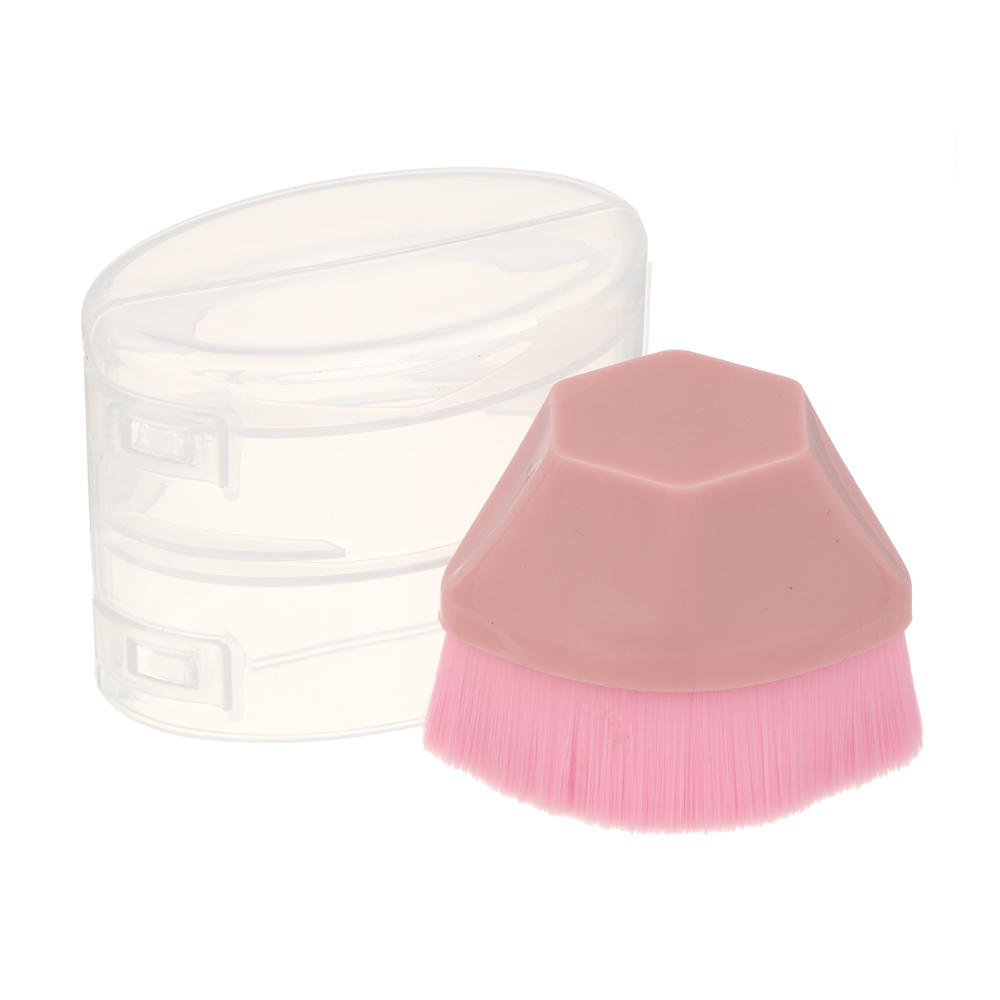 Набор для визажа 7 шт тм ЮНИLOOK (керлер, кисть плоская для тона, спонжи 4шт, блендер 1шт), 4 цвета - #7