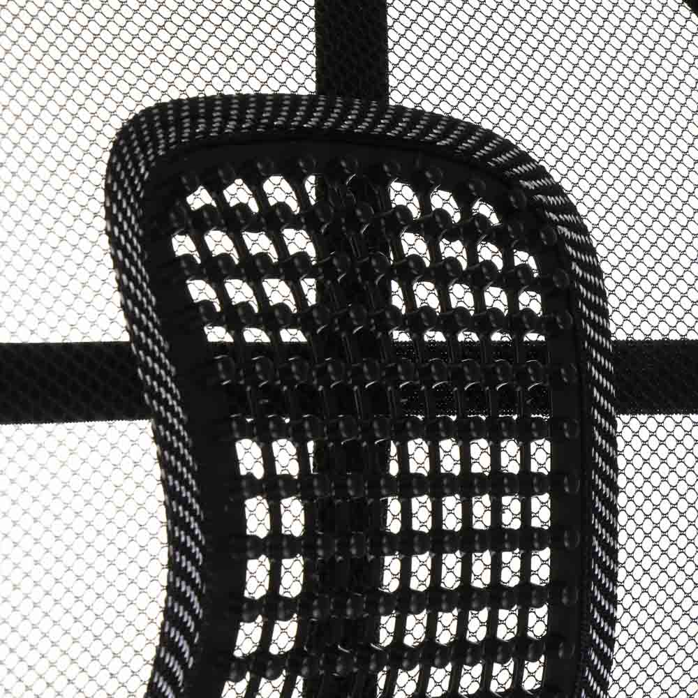 Ортопедическая спинка на сиденье тм ЕРМАК, с массажером на сиденье, 36,5x39 см - #2