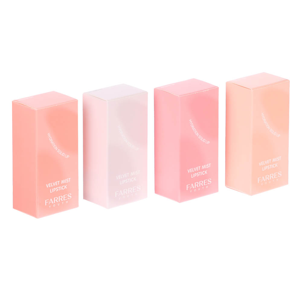 Помада вельветовая с эффектом тумана (с тестерами) тм Farres 3,6 г - #7