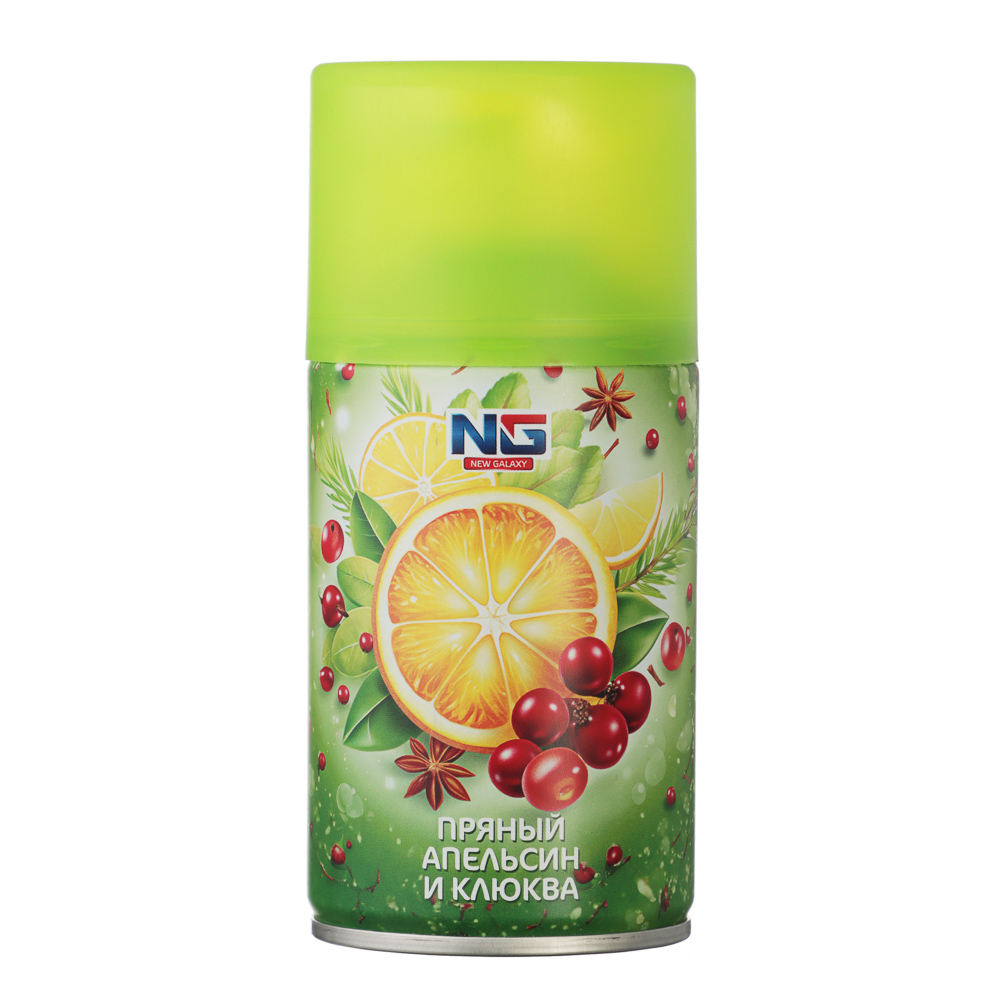 NEW GALAXY Освежитель воздуха Автоматик 250мл, Пряный апельсин и клюква - #1