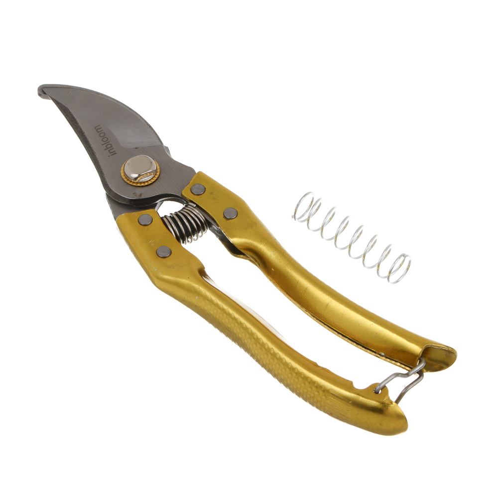 Секатор плоскостной тм INBLOOM с дополнительной пружиной, 21см, марганцевая сталь 65М - #4