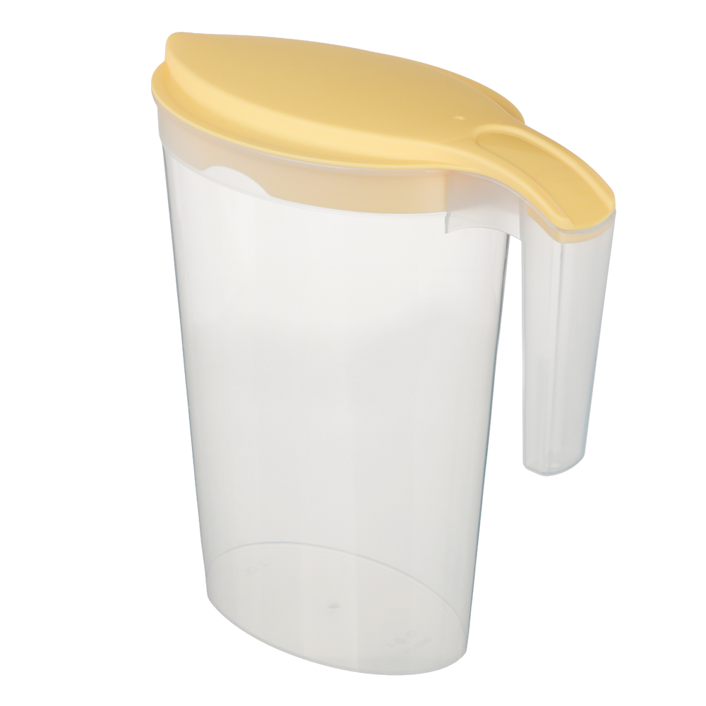 Ботаника Кувшин 2л с крышкой, пластик, 3 цвета - #5