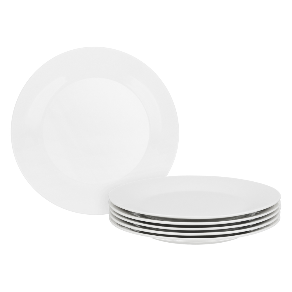 MILLIMI Сонет Набор стол.посуды 18пр (тар26см*6, тар22см*6, салатн15см*6), фарфор - #4