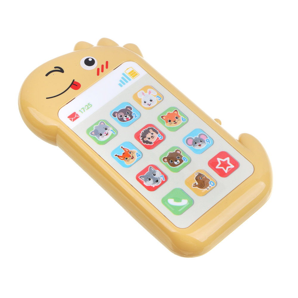 ИГРОЛЕНД Бэби-телефон музыкальный "Дракоша", звук, ABS, 7,5х2х13 см, 2хААА - #7