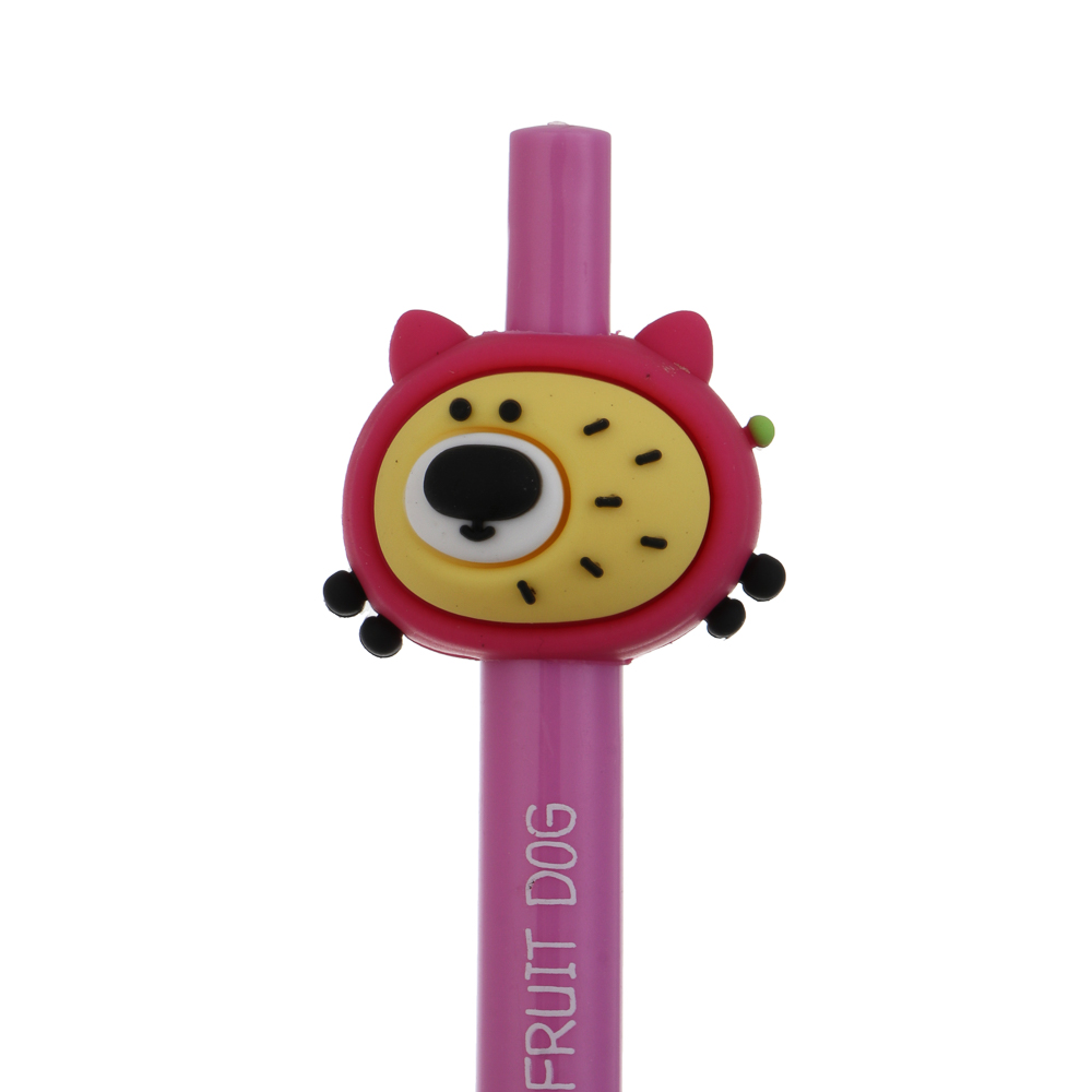 Ручка автоматическая шариковая синяя "Фрутти Дог", 6 видов - #5