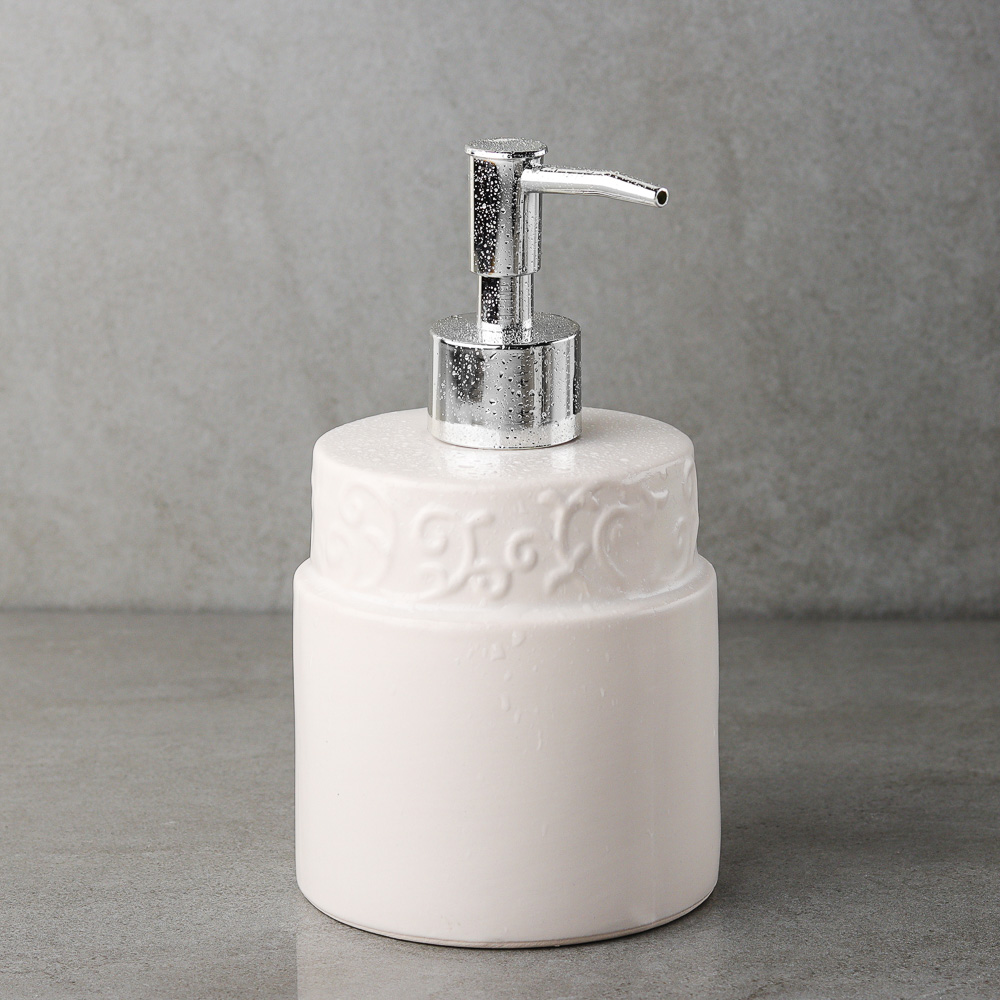 VETTA Дозатор для жидкого мыла "Экватор", керамика, 2 цвета - #3