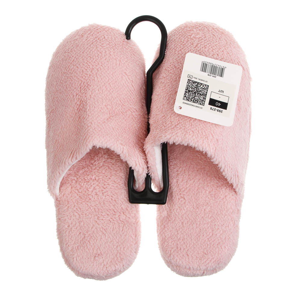 Обувь домашняя, размер 40-41, цвет розовый, #13 - #5