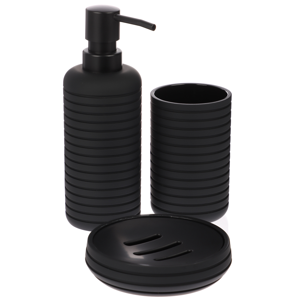 Стакан LAGO, чёрный, пластик, SWP-2410-BLK-02 - #2