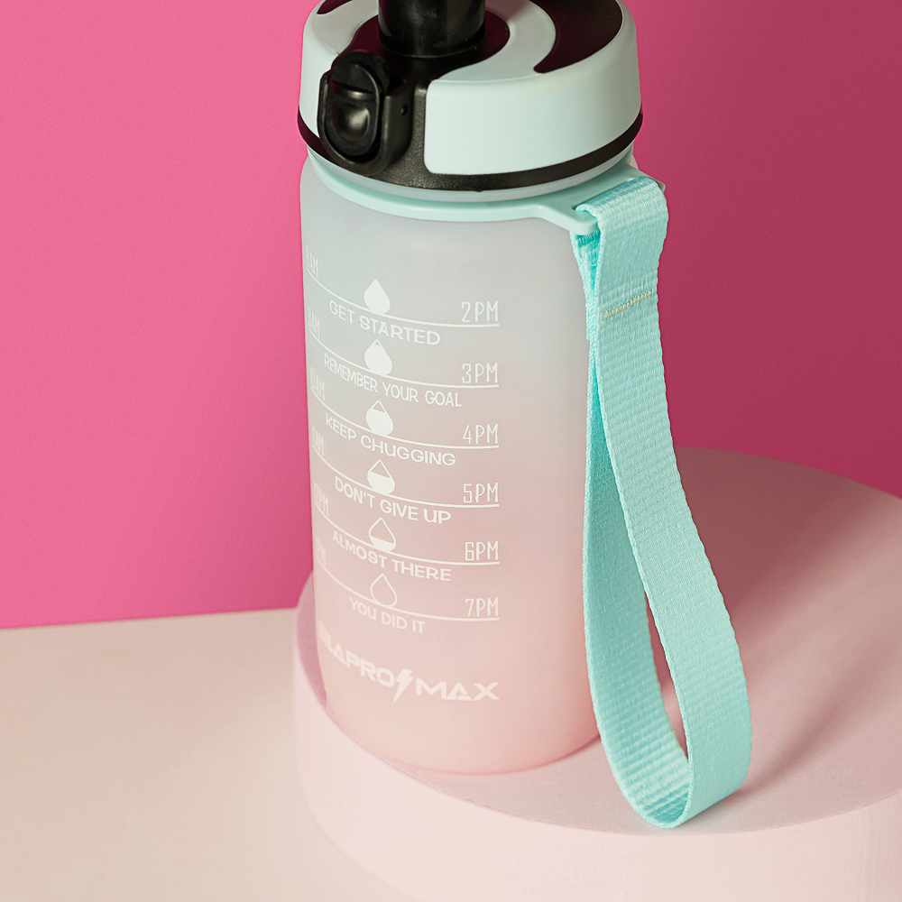 SILAPRO MAX Бутылка спортивная с замком, LOTUS-EGGSHELL BLUE, 550мл, РС - #11