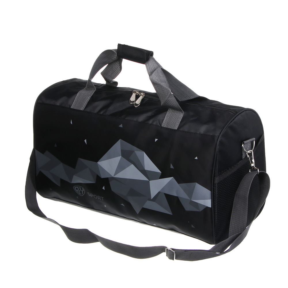 Сумка спортивная тм BY SPORT, 48x28x22см, полиэстер 420D, ПВХ - #3